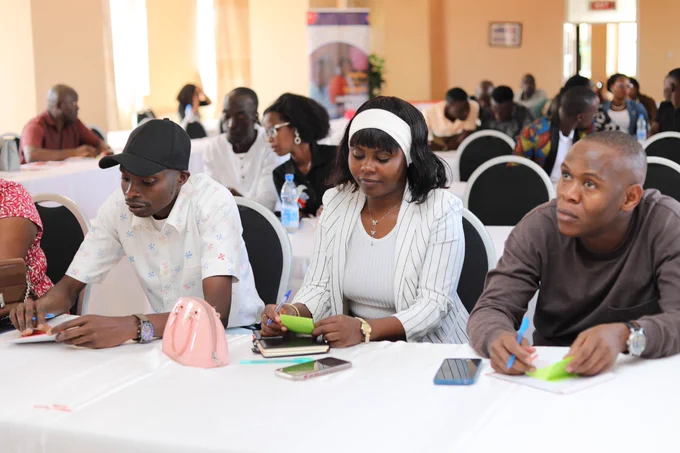 Dean Walusimbi attended the Peer to Peer Workshop as OAF Representative.