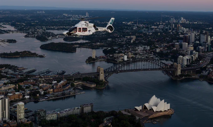 H160 demo tour in Australia