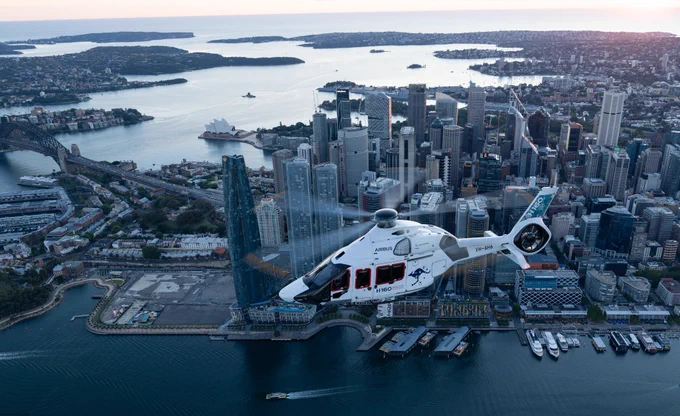H160 demo tour in Australia