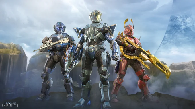 Halo Infinite Spartans from Operation: Infinite