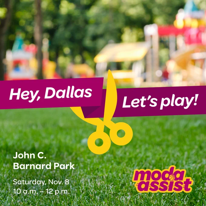 Moda Assist Dallas Park Ribbon-Cutting