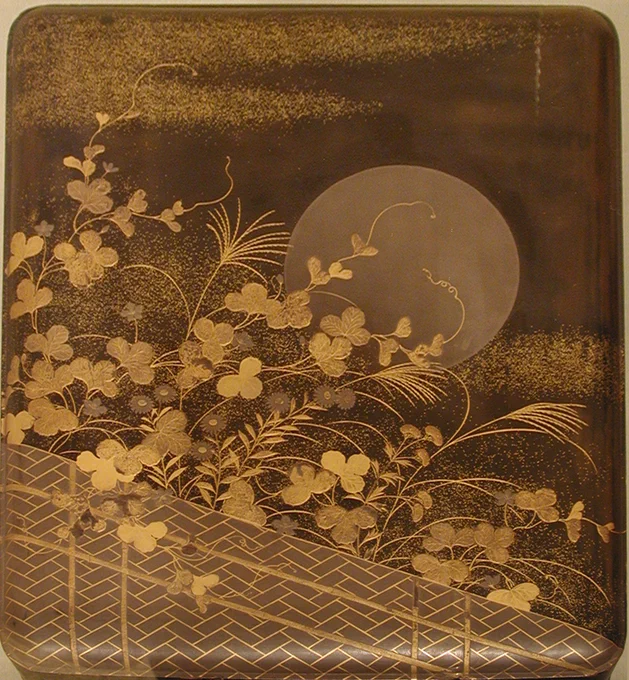 "Stationery Box," undated. Lacquered wood. Gift of Eugene and Marian Gabrych, 2002.188.a-b.