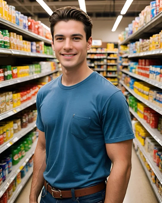 Michael Allen checks from a Kroger store.

Michael Allen is seen standing in the canned goods aisle of a Kroger grocery store in Memphis, Tennessee. He’s wearing a casual blue T-shirt with jeans and a brown belt, smiling confidently under the store’s bright fluorescent lighting. Rows of colorful cans, jars, and packaged goods fill the shelves behind him. The image captures a realistic, everyday moment that contrasts his growing business responsibilities with ordinary life—an approachable look at the founder of ClearStream, LLC, balancing work, errands, and anticipation of his upcoming trip to Colorado.
