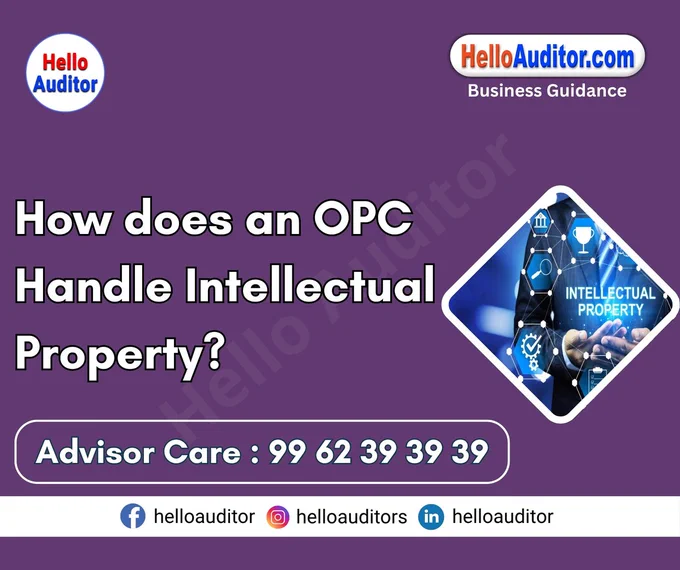 An OPC, being a separate legal entity, can own intellectual property in its name.

IP assets such as trademarks, copyrights, patents, and designs can be registered in the company's name rather than the sole member's.

This ownership model ensures that the IP remains with the business, even if the director or member changes.

📢 𝐏𝐥𝐞𝐚𝐬𝐞 𝐅𝐨𝐥𝐥𝐨𝐰 & 𝐒𝐡𝐚𝐫𝐞 -𝐇𝐀 𝐓𝐨𝐮𝐫 𝐨𝐧 𝐒𝐨𝐜𝐢𝐚𝐥 𝐌𝐞𝐝𝐢𝐚 𝐏𝐚𝐠𝐞𝐬:

📞 𝗖𝗮𝗹𝗹 𝗖𝗲𝗻𝘁𝗿𝗲 : 99 62 39 39 39
🌐 𝗪𝗲𝗯𝘀𝗶𝘁𝗲 : helloauditor.com
✉️ 𝗘𝗺𝗮𝗶𝗹 : hello@helloauditor.com
👍 𝗙𝗮𝗰𝗲𝗯𝗼𝗼𝗸 : facebook.com/helloauditor
📸 𝗜𝗻𝘀𝘁𝗮 : instagram.com/helloauditors
💼 𝗟𝗶𝗻𝗸𝗲𝗱𝗜𝗻 : linkedin.com/in/helloauditor
🐦  𝗧𝘄𝗶𝘁𝘁𝗲𝗿 : x.com/helloauditor
💬 𝗪𝗵𝗮𝘁𝘀𝗔𝗽𝗽 : wa.me/9962393939
📢𝗪𝗔 𝗖𝗵𝗮𝗻𝗻𝗲𝗹 : wa.me/channel/0029Vb5szFSJJhzeVBsQro0c
