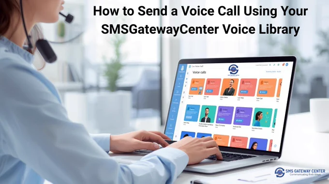 How to Send a Voice Call Using Your SMSGatewayCenter Voice Library
