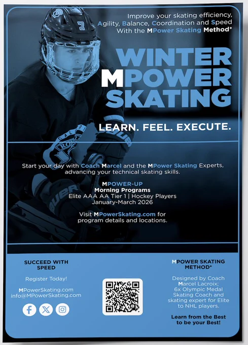 2026 WINTER MPOWER SKATING Morning Program Registration is Open! Visit www.mpowerskating.com
