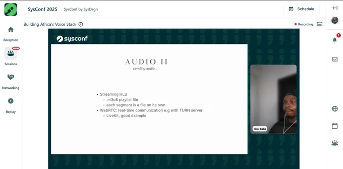 Temi Babs Is Speaking About Building Africa's Voice Stack at SysConf 25 
