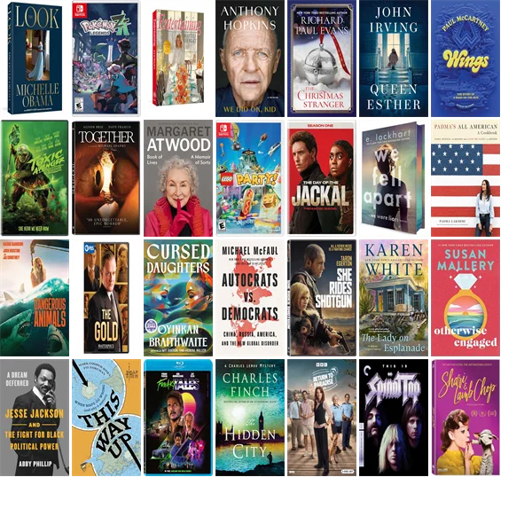 See what's new from your library