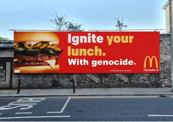 Loving the honesty of the new branding by @McDonalds 