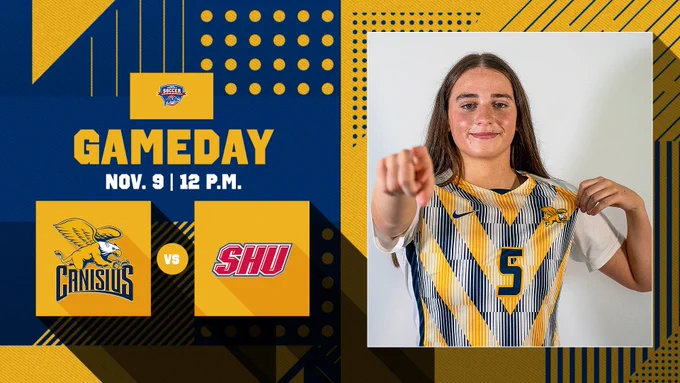 Gameday
Nov. 9 | 12 p.m. 
Canisius vs Sacred Heart
