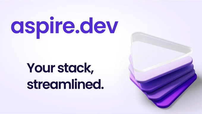 spot art.
text reads: aspire.dev
Your stack, streamlined.
