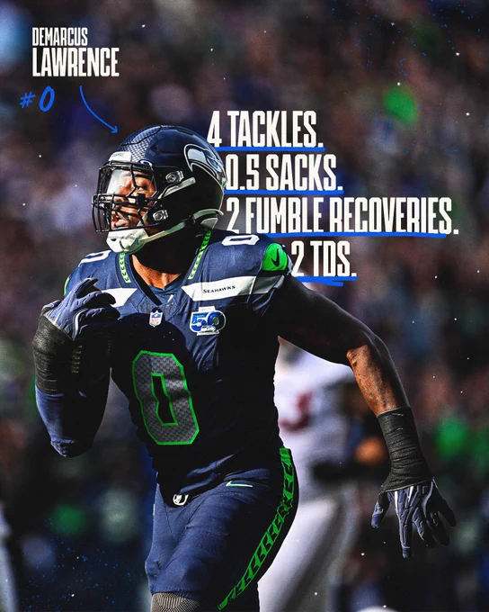 Demarcus Lawrence Week 10 Stats