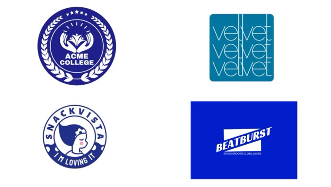 Sologo AI Blue Logo Design | Color consistency builds memory
