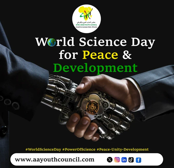 10 November - World Science Day for Peace and Development 