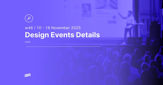 Explore unmissable events such as Web Summit in Lisbon to online Design   AI Summit by Creative Pro. Featuring tech, motion and design festivals, these events take place in destinations across the globe. Don't miss out!