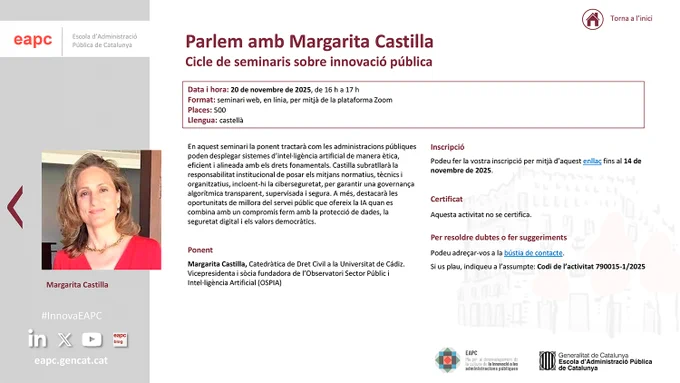 Programa de la sessió
