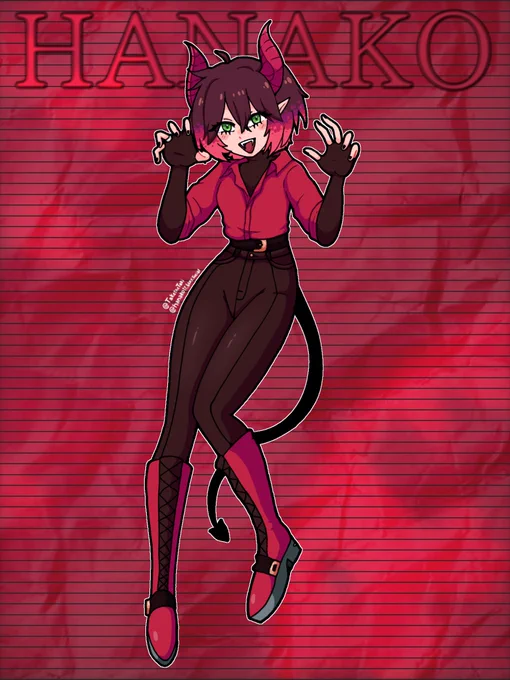 Vampire demon girl