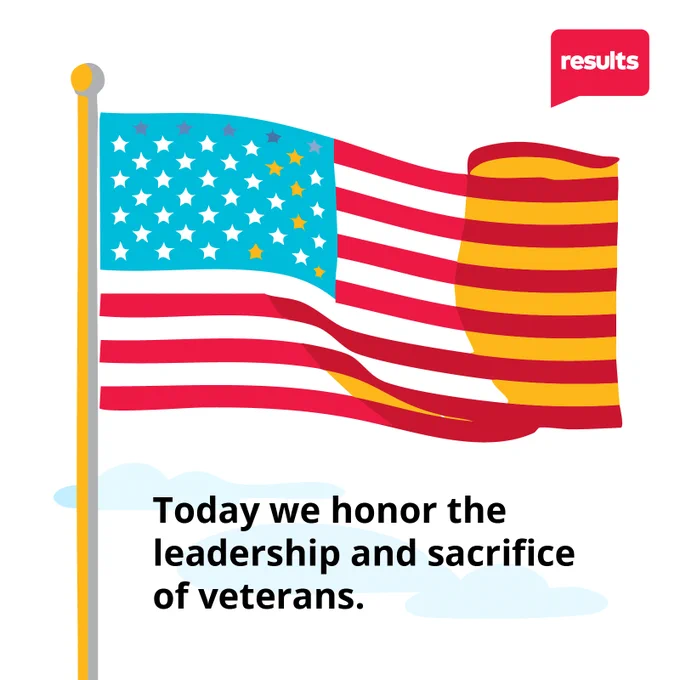 Today we honor the leadership and sacrifice of veterans.