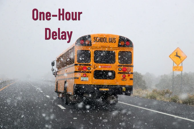 One-hour delay