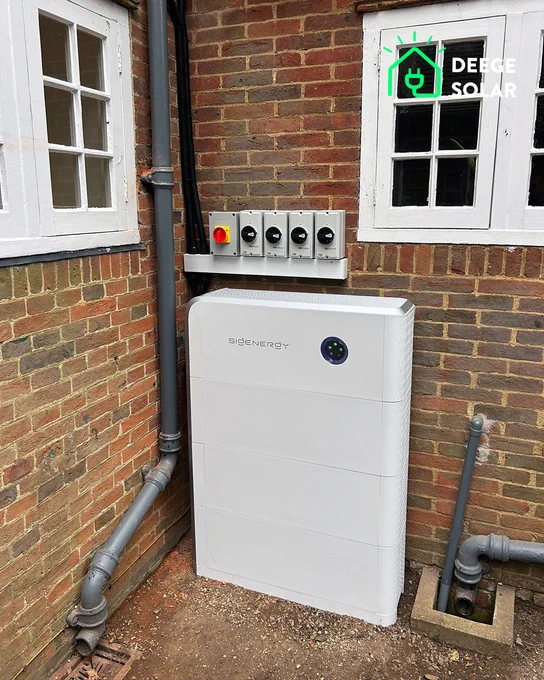 Sigenergy Sigenstor installation in surrey