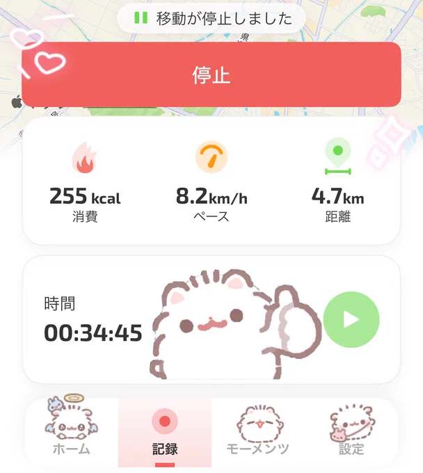 5km行かなかったтт