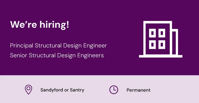 Roughan & O'Donovan (ROD) is looking to recruit a Principal Structural Design Engineer and Senior Structural Design Engineers for our expanding buildings group.