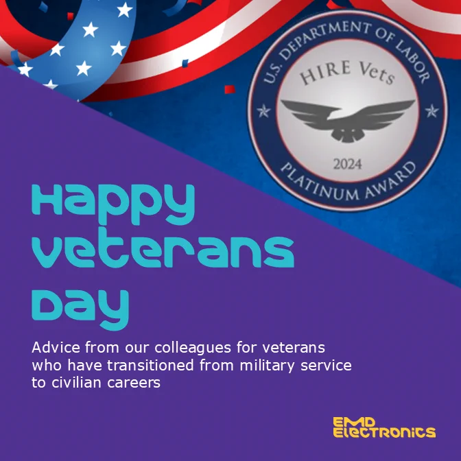 Veterans Day - Advice on transitioning to civilian careers