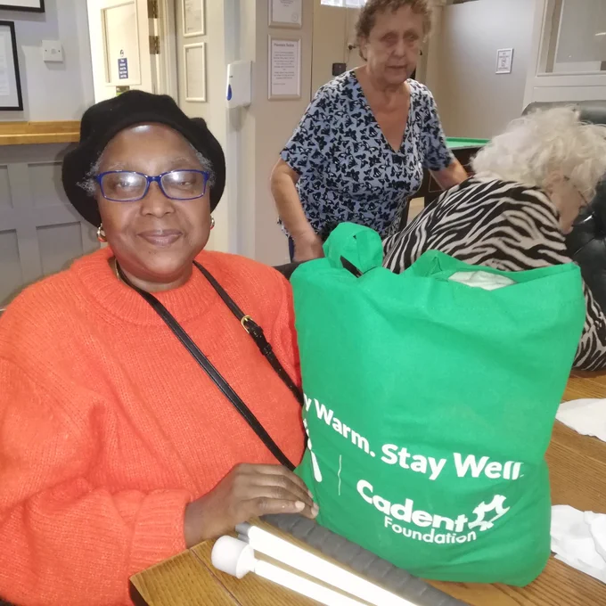 Some Age Friendly Wythenshawe Winter Warmer Bags being distributed to WGN Members. Excellent contents from Groundwork Greater Manchester and FareShare Greater Manchester. 