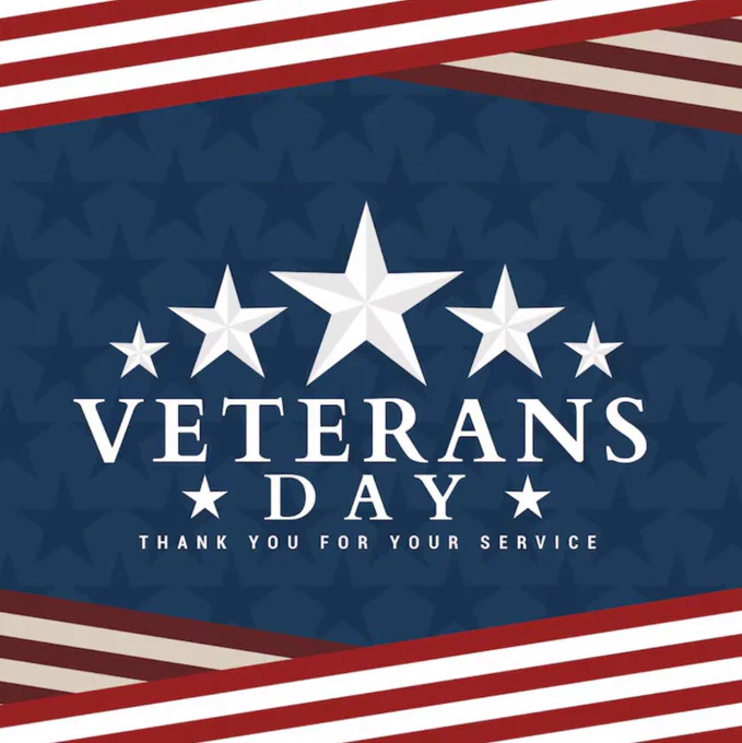 Honoring all who have served, thank you for your courage and sacrifice! 🇺🇸❤️