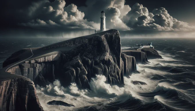 🎨 AI Art Prompt of the Day 🎨

"Classic lighthouse on a rugged cliff, with crashing waves and a stormy sky, dramatic, high detail, seascape."

✨Reply with your favorite AI Art!

#ArtificialIntelligence #AIArtwork #AI