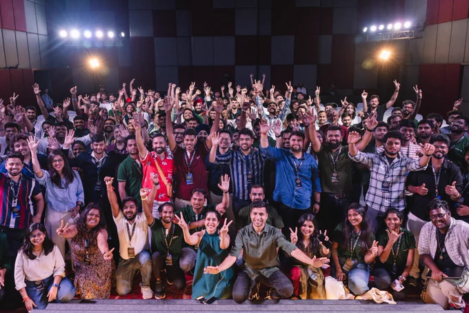 Group photo of attendees for 2025 react India