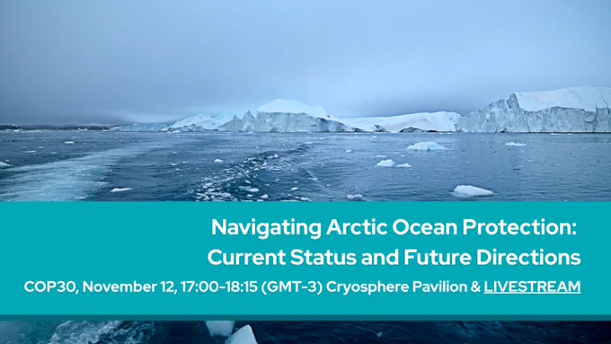 The Arctic Ocean is under increasing pressure from climate change, with sea ice loss, ocean acidification, warming and freshening occurring more rapidly in the Arctic compared to the rest of the global ocean. This event considers what is needed to protect this vulnerable ecosystem. We bring together a range of voices to discuss what roles different players have and how best to move science forward in order to allow Indigenous and local communities to adapt to changing conditions. Whilst also raising critical considerations for mitigation and future sustainable use of the Arctic Ocean. Institutions: Plymouth Marine Laboratory, Moore Foundation Arctic Programme, Inuit Circumpolar Council, AMAP, 90 North Foundation and GEOMAR.