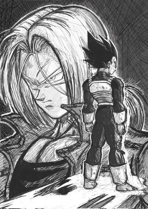 Fan art illustration anime