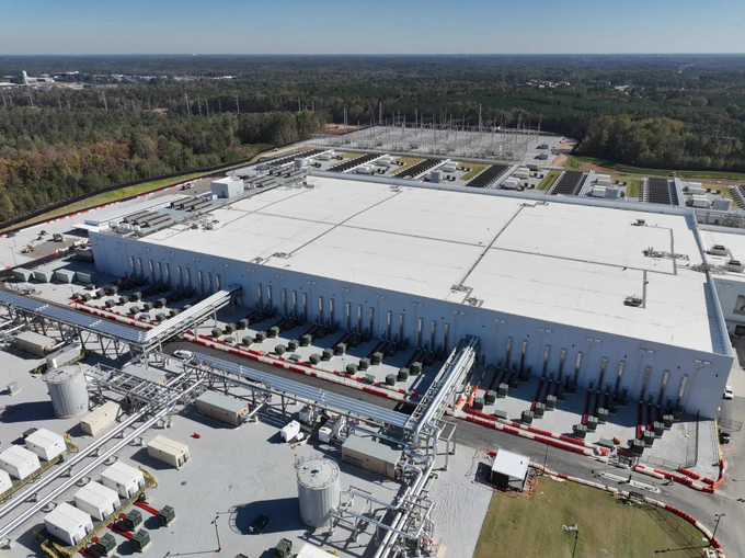 AI super factory roof.