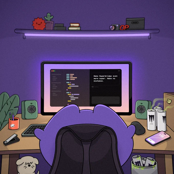 Make Superbridge.app even more super. Make no mistakes. 