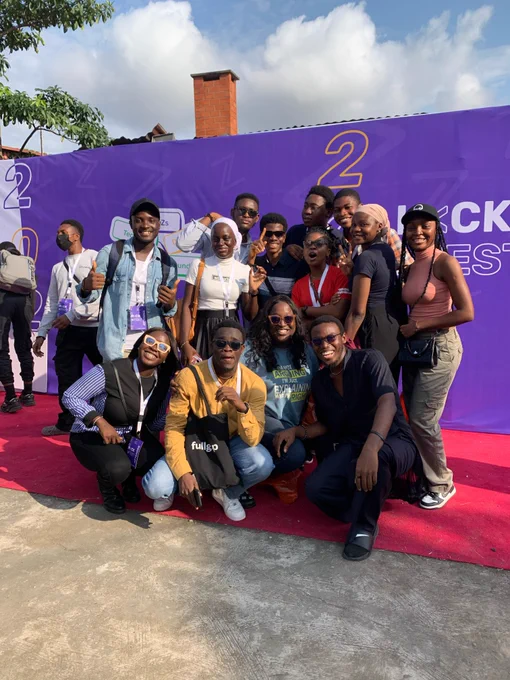Design With Rooks Community members posing for a picture at GenZ Fest