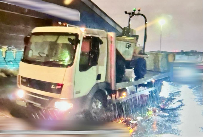 The cloned lorry