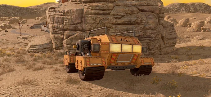 Custom mars vehicle for the projectnova server in Rust