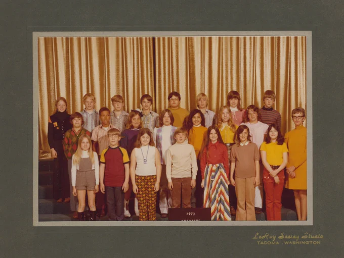 Chambers Primary class pictures from 1973.