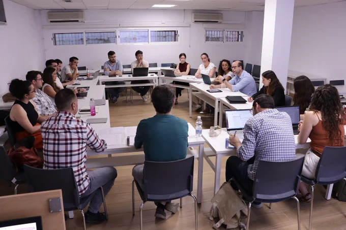 Reunión de trabajo en las XI Jornadas FIDOP (Sevilla, 2025)