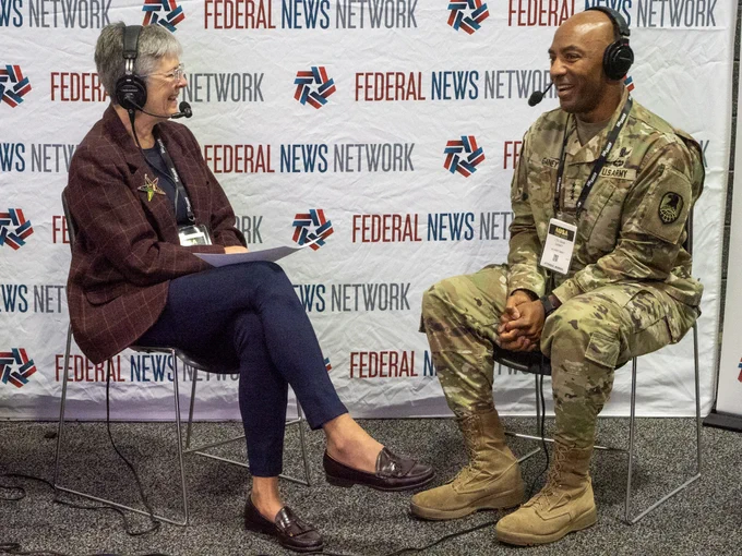 LTG Sean A. Gainey speaks on the Federal Drive news program.