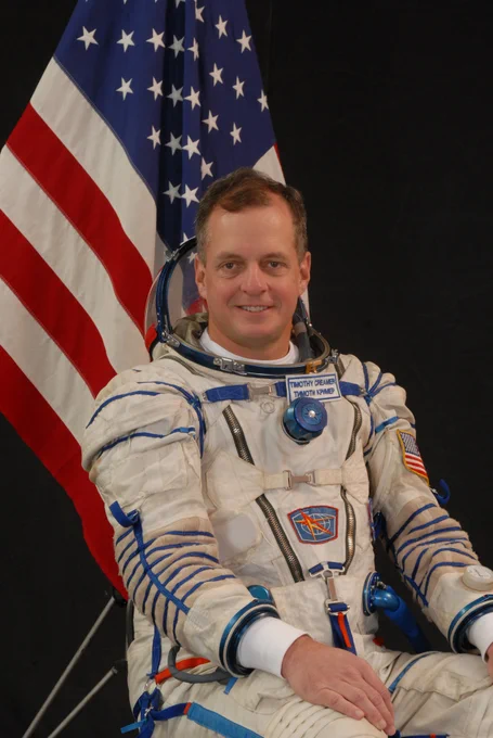 Army astronaut T.J. Creamer was assigned to NASA’s Johnson Space Center in July 1995 as a space shuttle vehicle integration test engineer. He was selected by NASA as an astronaut in June 1998, and he logged 163 days in space during Expeditions 22/23. Creamer retired from the Army in June 2011.
