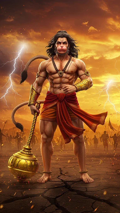 सुप्रभात! हनुमान जी का आशीर्वाद आपके दिन को मंगलमय और ऊर्जावान बनाए।