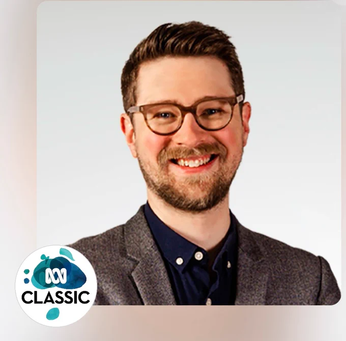 ABC Classic Screen Sounds host Dan Golding
