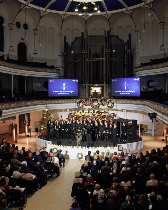 Image shows Carols by Candlelight 2024