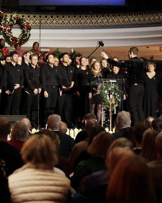 Image shows Carols by Candlelight 2024
