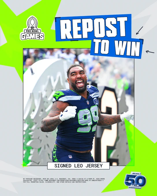 Repost to Win Signed Leonard Williams Jersey