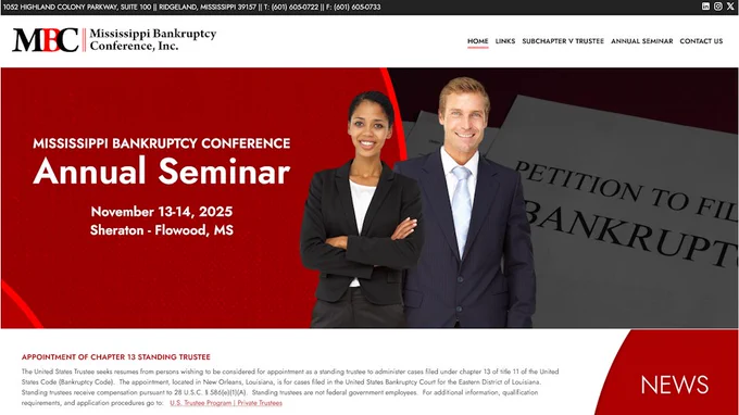 Homepage screenshot