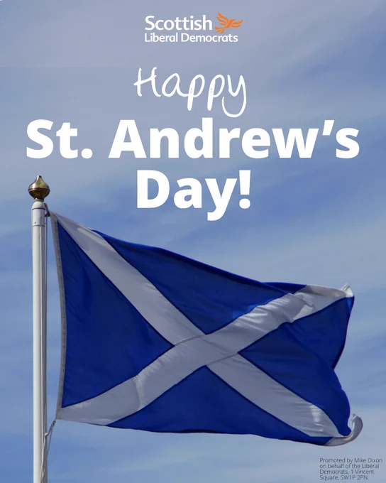 Happy St Andrew's Day!