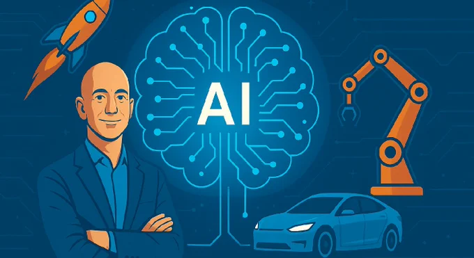 🚨 BREAKING Jeff Bezos just dropped $6.2B on Project Prometheus — his new AI startup that’s about to revolutionize aerospace & manufacturing forever!
He’s back as co-CEO 🤯
Full story → https://techsby24.blogspot.com/2025/11/jeff-bezos-ai-startup-project-prometheus.html 
#JeffBezos #ProjectPrometheus #AI #ArtificialIntelligence #TechNews 